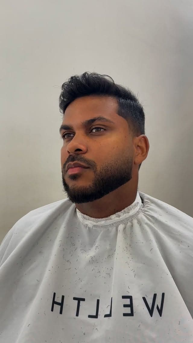 Degradê com barba desenhada em São Luís (MA)